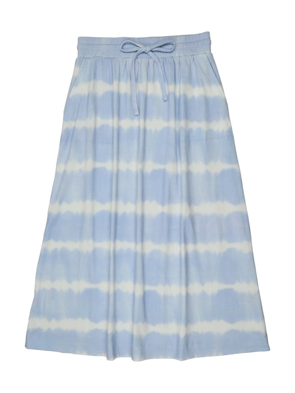 Bohemian Style Jersey Tie Dye Maxi Skirt